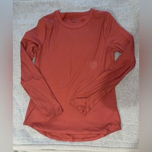 No Boundaries Rust Long Sleeve Tee